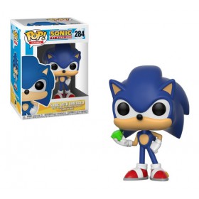 Sonic with emerald